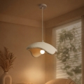 BRILAGI - Hänglampa på vajer WABI SABI 1xE27/60W/230V Ø 40 cm vit