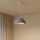 Brilagi - Hänglampa WABI SABI på sladd 1xE27/40W/230V Ø 33 cm grå