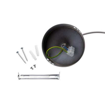 Brilagi - Hänglampa WABI SABI på sladd 1xE27/40W/230V Ø 33 cm grå