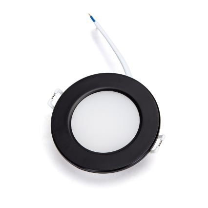 Brilagi - Infälld badrumsarmatur LED/24W/230V 3000K svart IP65