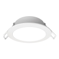 Brilagi - Infälld LED-badrumsarmatur, 6 W, 230 V, 3000 K, vit, IP65