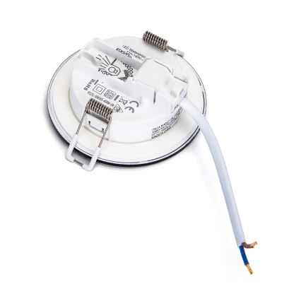 Brilagi - Infälld LED-badrumsarmatur LED/9W/230V 4000K svart IP65