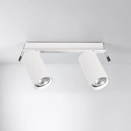 BRILAGI - Infälld takarmatur SELE 2xGU10/30W/230V vit