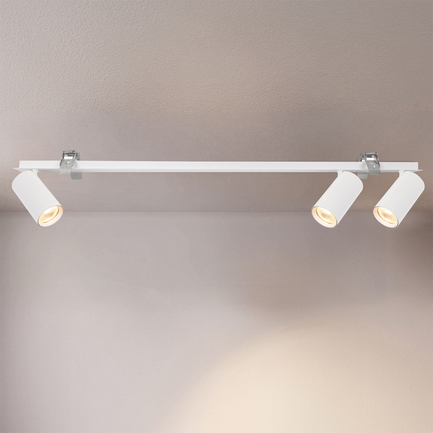 Brilagi - Infälld takarmatur SELE 3xGU10/30W/230V vit
