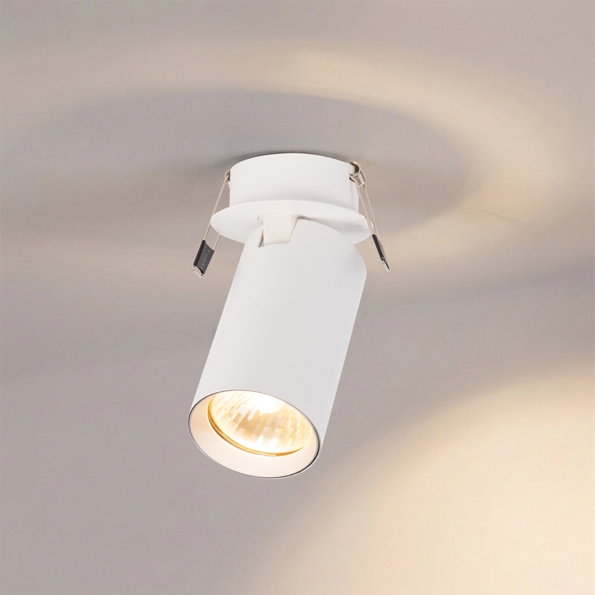 Brilagi - Infälld taklampa SELE 1xGU10/30W/230V vit