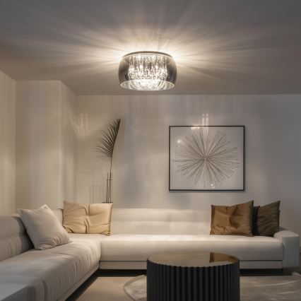 Brilagi - LED-kristalltaklampa JEWEL 6xG9/42W/230V Ø 50 cm