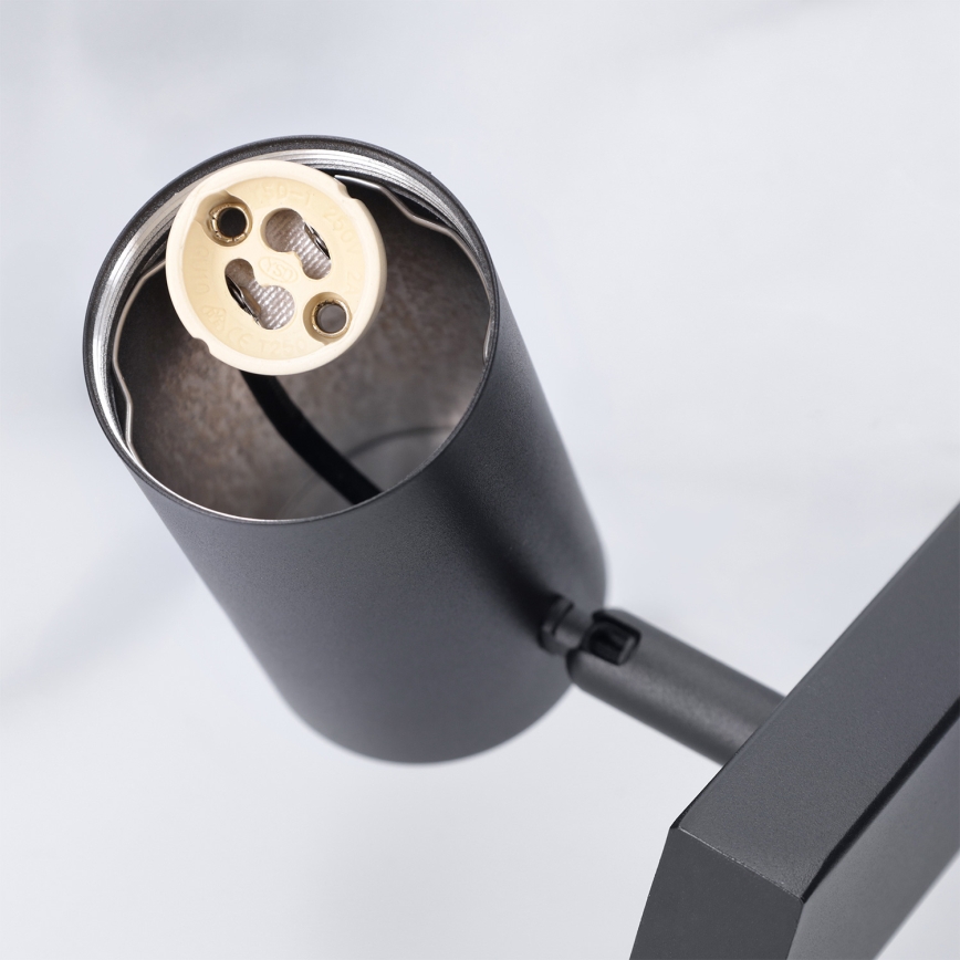 Brilagi - Kabelupphängd taklampa SELE 4xGU10/30W/230V svart
