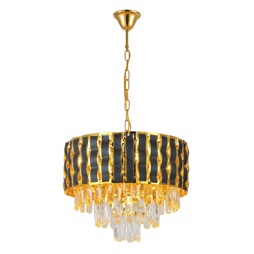 Brilagi - Kronlampa med kedja CRISTAL 5xE14/40W/230V Ø 38 cm