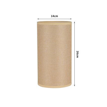 Brilagi - Lampskärm till bordslampa TABLON E27 Ø 14 cm beige