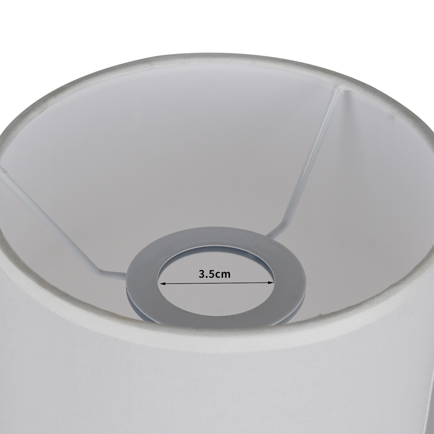 Brilagi - Lampskärm till bordslampa TABLON E27 Ø 14 cm, vit