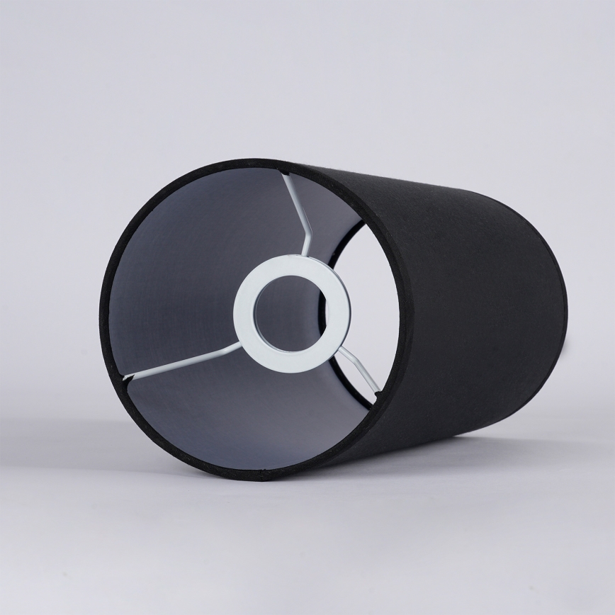 Brilagi – Lampskärm till bordslampa TABLON med E27-sockel, Ø 14 cm, svart