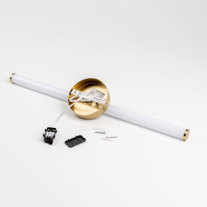Brilagi - LED-belysning för badrumsspegel LARA LED/10W/230V 60 cm IP44 guld