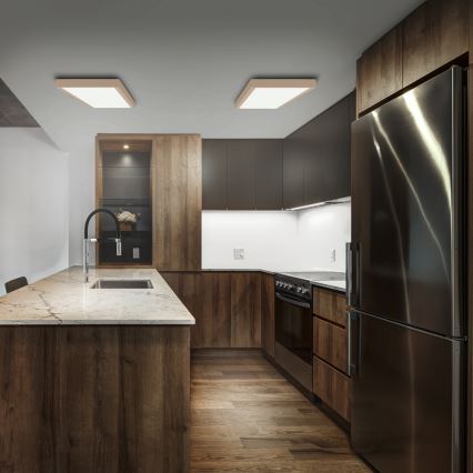 Brilagi - LED takarmatur för badrum FRAME LED/50W/230V 120x30 cm IP44 beige