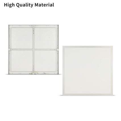 Brilagi - LED badrumstaklampa FRAME LED/50W/230V 3000/4000/6000K 60x60 cm IP44 silver