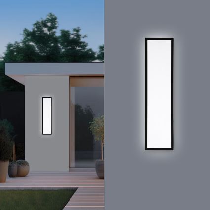 Brilagi - LED takarmatur för badrum FRAME LED/50W/230V 120x30 cm 3000/4000/6000K IP44 svart