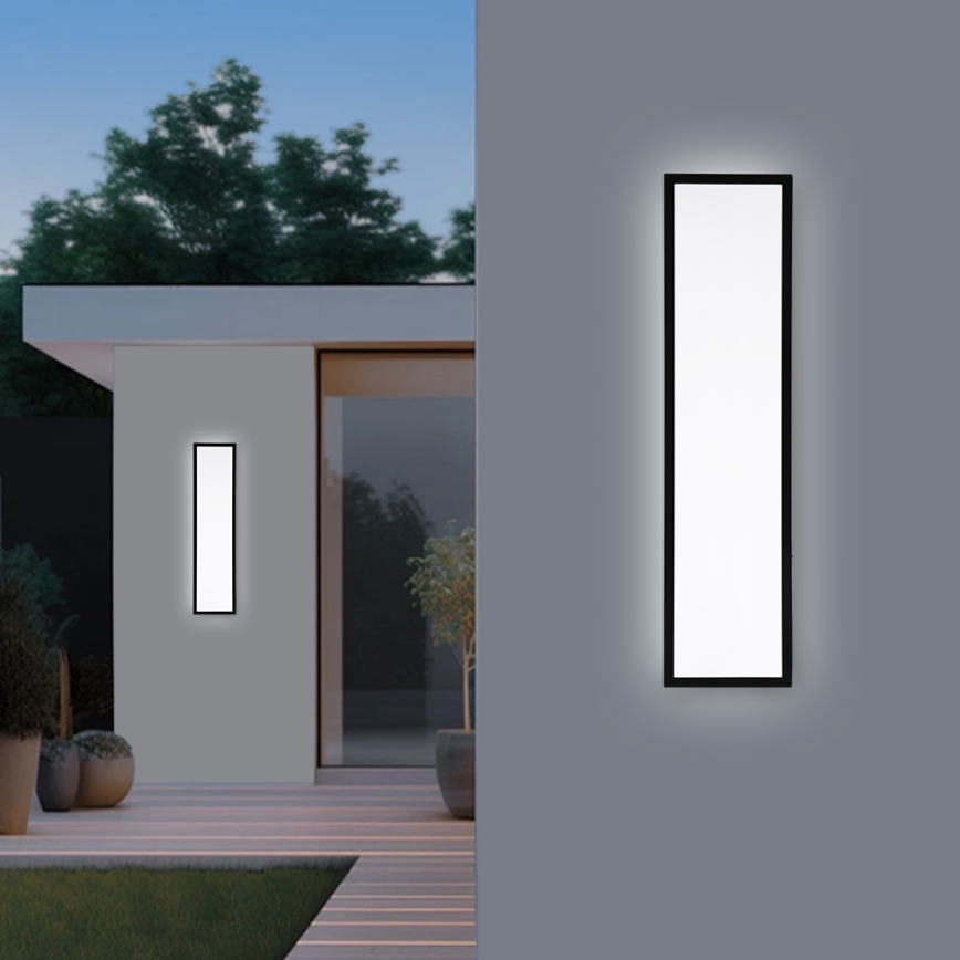 Brilagi - LED takarmatur för badrum FRAME LED/50W/230V 120x30 cm 3000/4000/6000K IP44 svart