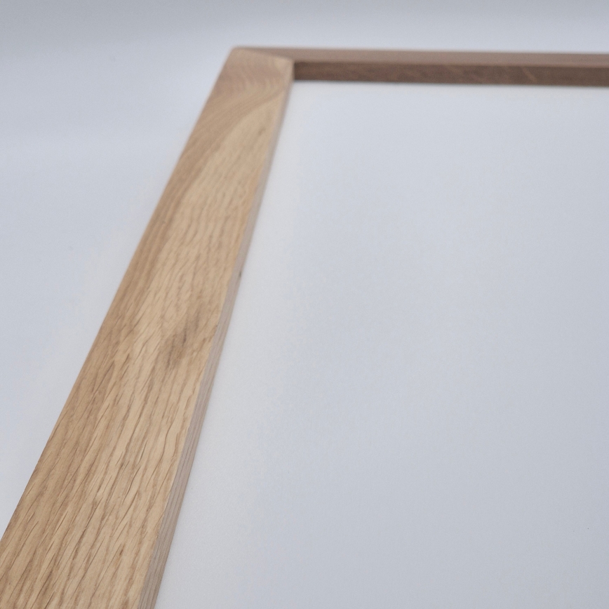 Brilagi - LED taklampa för badrum WOODY FRAME LED/40W/230V 120x30 cm IP44 ek