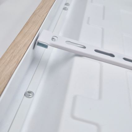 Brilagi - LED-taklampa för badrum WOODY FRAME LED/40W/230V 60x60 cm IP44 ek