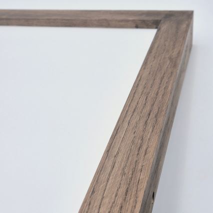 Brilagi - LED badrumstaklampa WOODY FRAME LED/40W/230V 60x60 cm IP44 ek/valnöt