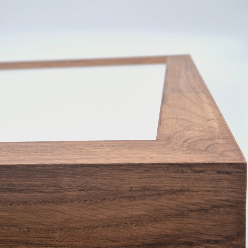 Brilagi - LED-takarmatur för badrum WOODY FRAME LED/40W/230V 60x60 cm IP44 i ek/körsbär