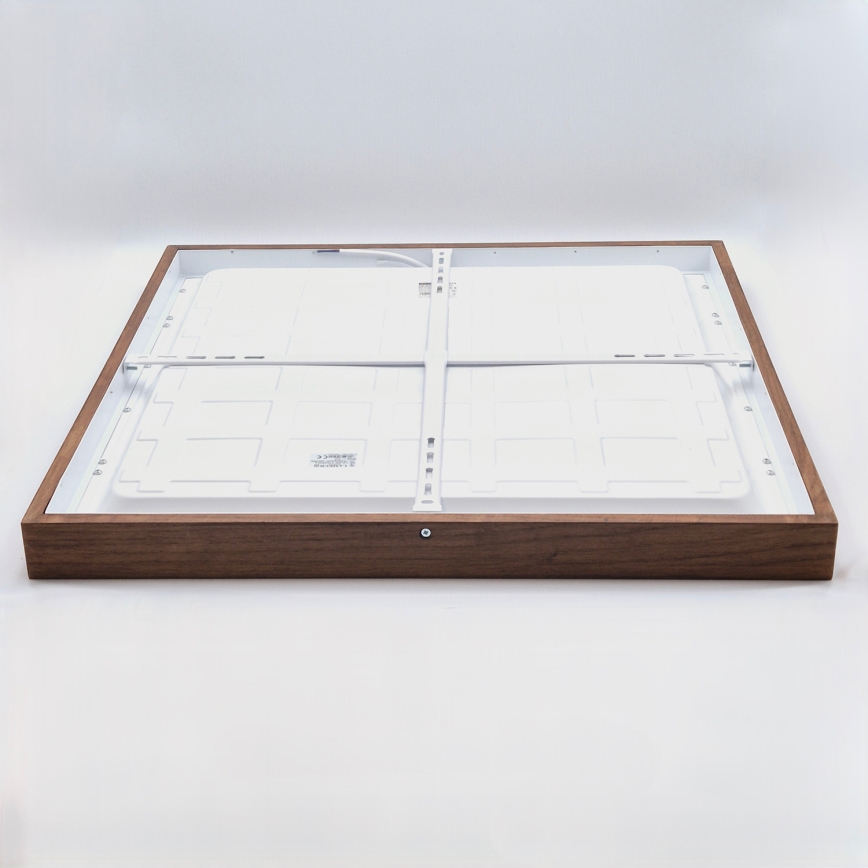 Brilagi - LED-takarmatur för badrum WOODY FRAME LED/40W/230V 60x60 cm IP44 i ek/körsbär