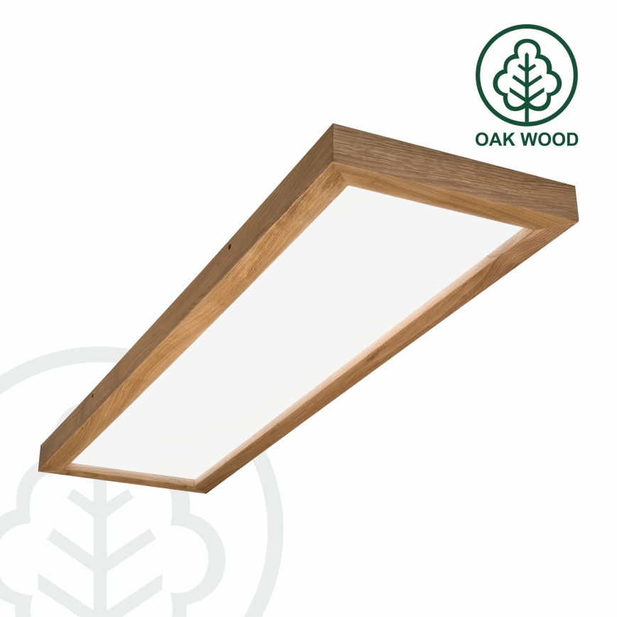 Brilagi - LED badrumstaklampa WOODY FRAME LED/50W/230V 120x30 cm IP44 ek