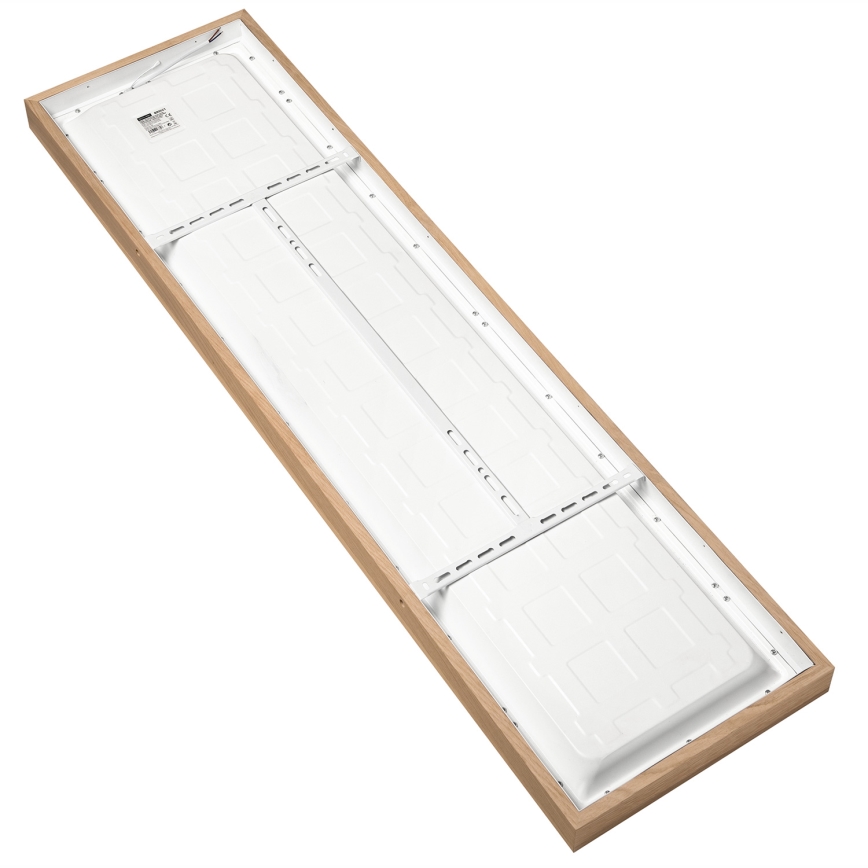 Brilagi - LED badrumstaklampa WOODY FRAME LED/50W/230V 120x30 cm IP44 ek