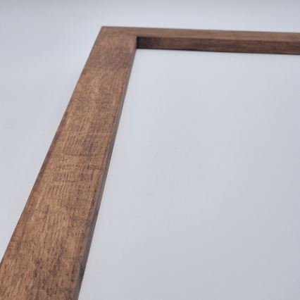 Brilagi - WOODY FRAME LED takarmatur för badrum 50W/230V 120x30 cm IP44 ek/körsbär