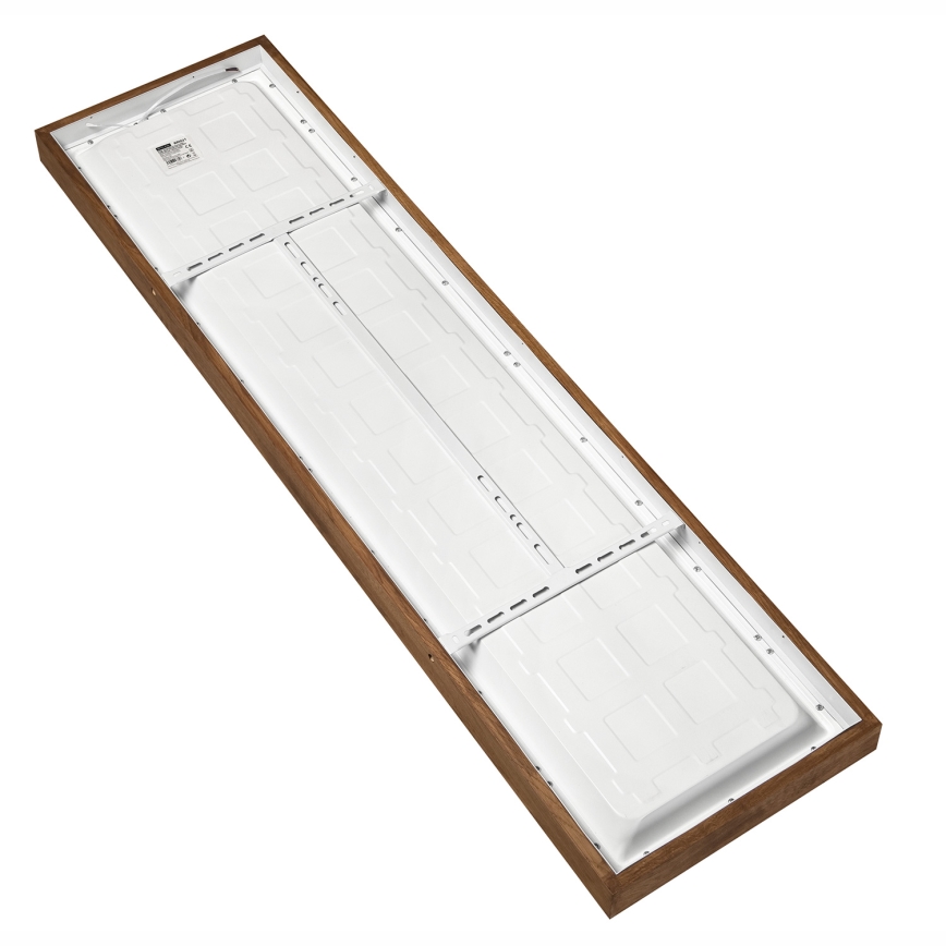 Brilagi - WOODY FRAME LED takarmatur för badrum 50W/230V 120x30 cm IP44 ek/körsbär