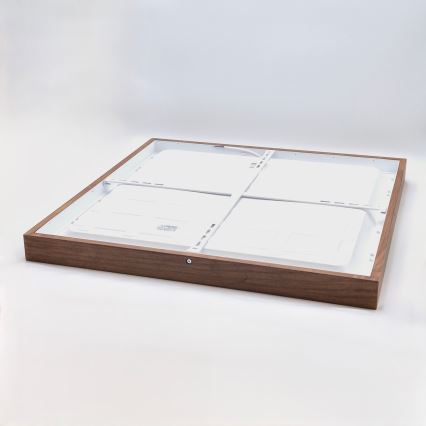 Brilagi - LED badrumsarmatur WOODY FRAME LED/50W/230V 60x60 cm IP44 ek/körsbär