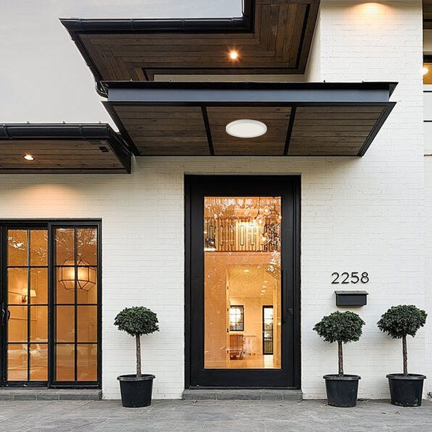 Brilagi - LED taklampa för badrum ULTRA SLIM LED/12W/230V diameter 22,5 cm vit IP54