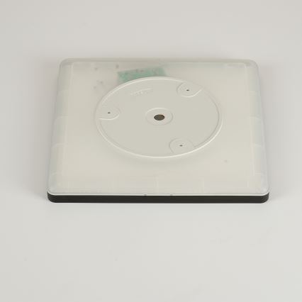 Brilagi - LED taklampa för badrum ULTRA SLIM LED/24W/230V 42x42 cm svart IP54