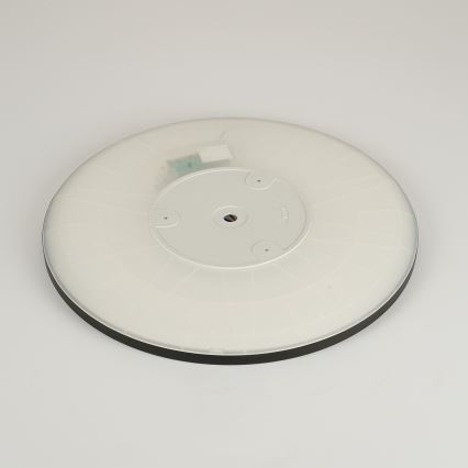 Brilagi - LED taklampa för badrum ULTRA SLIM LED/24W/230V diameter 42 cm svart IP54