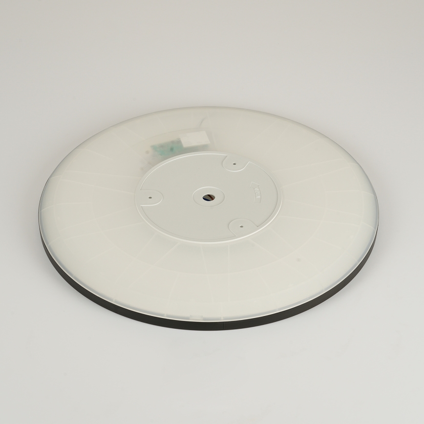 Brilagi - LED taklampa för badrum ULTRA SLIM LED/24W/230V diameter 42 cm svart IP54