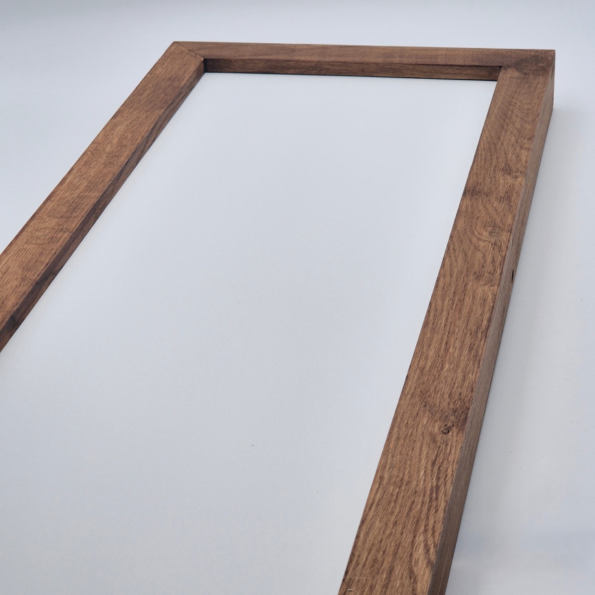 Brilagi - LED badrumstaklampa WOODY FRAME LED/40W/230V 120x30 cm IP44 ek/körsbär