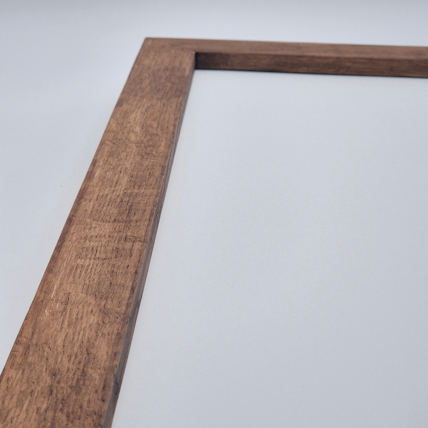 Brilagi - LED badrumstaklampa WOODY FRAME LED/40W/230V 120x30 cm IP44 ek/körsbär