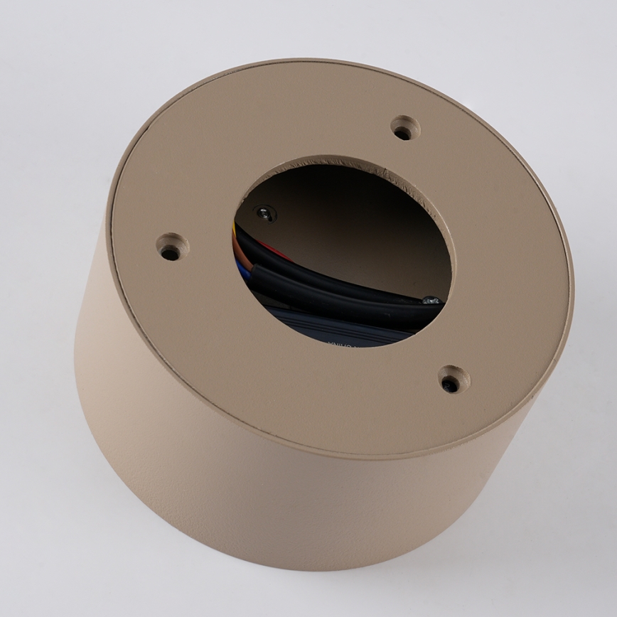 Brilagi - LED taklampa för badrum FORIS LED/14W/230V Ø 12 cm beige IP44