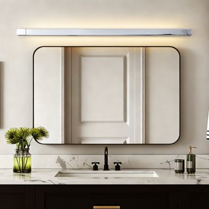 BRILAGI - LED-belysning för badrumsspegel AQUA LINE LED/36W/230V 120 cm IP44 blank krom CRI 90