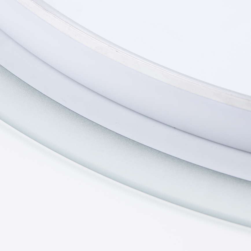 Brilagi - LED-badrumsspegel BERNATE LED/19W/230V Ø 60 cm, silver, IP44, CRI 90, dimbar + CCT