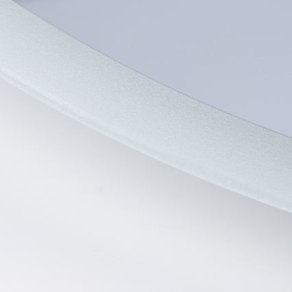 Brilagi - LED-badrumsspegel BERNATE LED/19W/230V Ø 60 cm, silver, IP44, CRI 90, dimbar + CCT