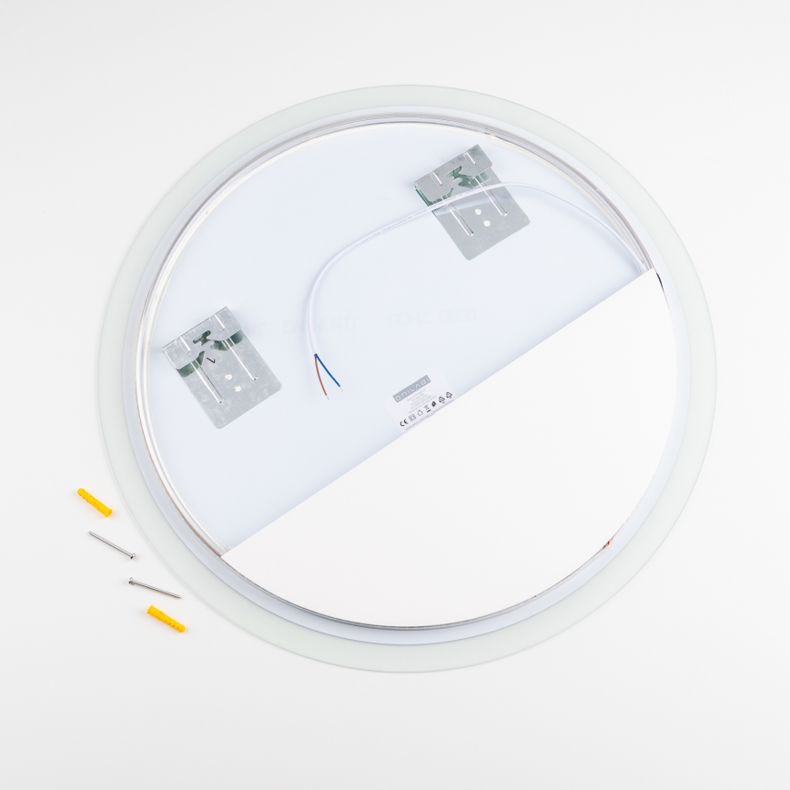 Brilagi - LED-badrumsspegel CUNEO LED/19W/230V Ø 60 cm IP44 CRI 90 dimbar + CCT