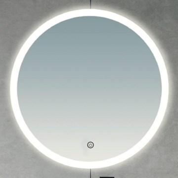 Brilagi - LED badrumsspegel CUNEO LED/25W/230V Ø 80 cm IP44 CRI 90 dimbara + CCT