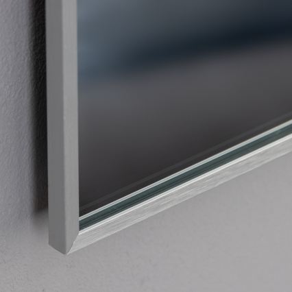 Brilagi - LED-badrumsspegel DESIO LED/20W/230V 40x60 cm silverfärgad IP44 CRI 90 dimbar + CCT