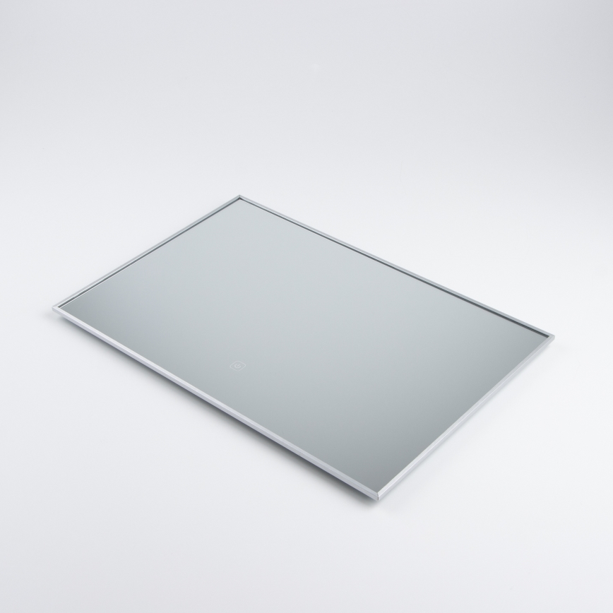 Brilagi - LED-badrumsspegel DESIO LED/20W/230V 40x60 cm silverfärgad IP44 CRI 90 dimbar + CCT