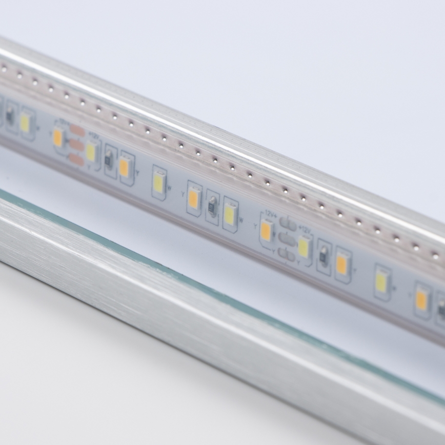 Brilagi - LED badrumsspegel DESIO LED/24W/230V 60x60 cm silver IP44 CRI 90 dimbar + CCT