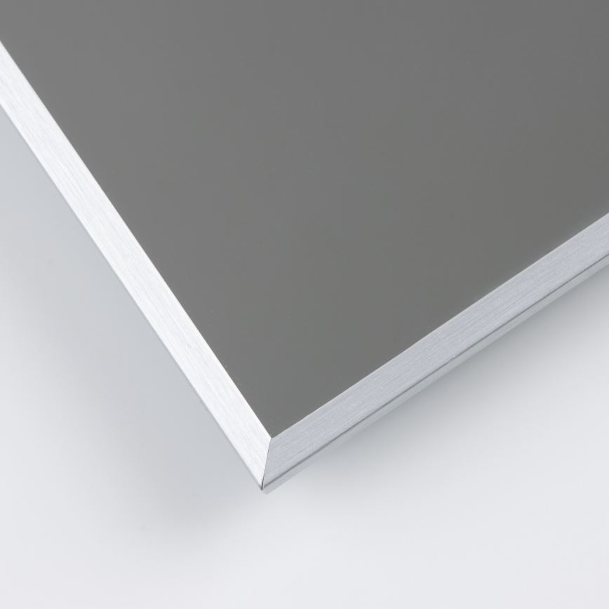Brilagi - LED-badrumsspegel DESIO LED/28W/230V 60x80 cm, silverfärgad, IP44, CRI 90, dimbar + CCT