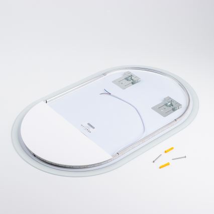 Brilagi - LED-badrumsspegel LECCO LED/25W/230V 50x80 cm IP44 CRI 90 med dimmer + CCT