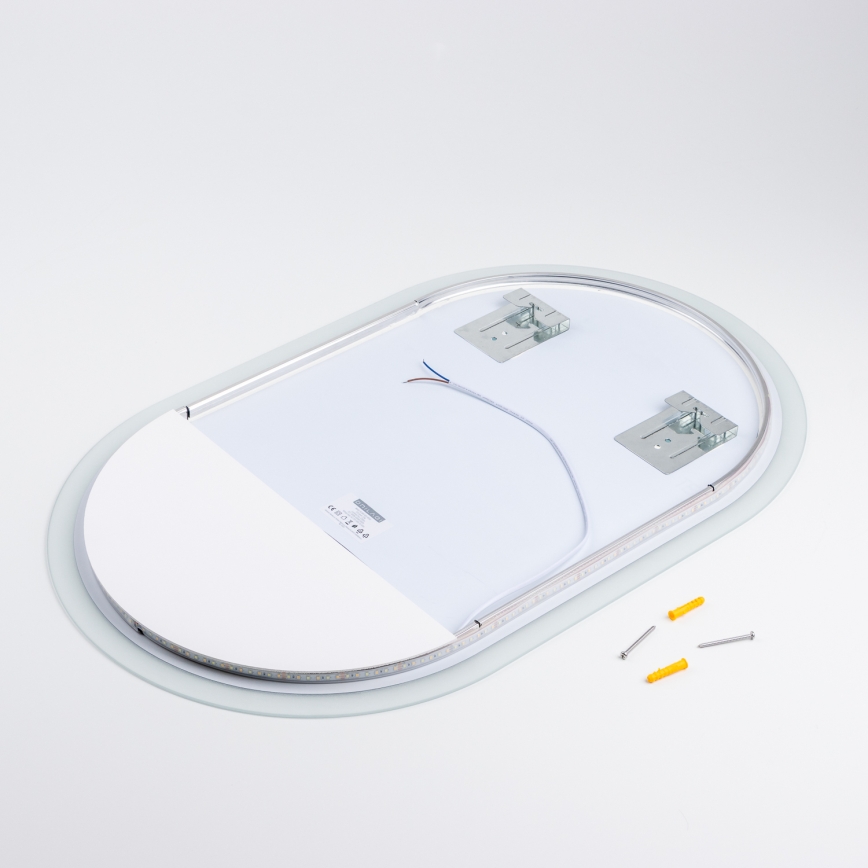 Brilagi - LED-badrumsspegel LECCO LED/25W/230V 50x80 cm IP44 CRI 90 med dimmer + CCT