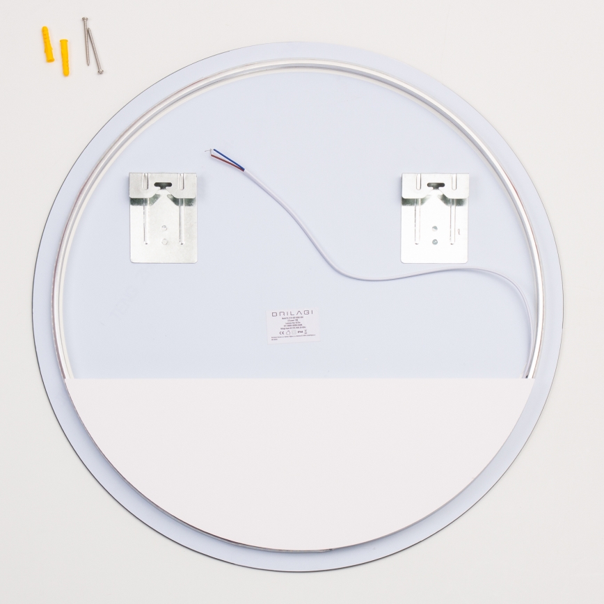 BRILAGI - LED-badrumsspegel LUNA LED/19W/230V Ø 60 cm IP44 CRI 90 dimbar + CCT