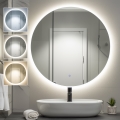 BRILAGI - LED-badrumsspegel LUNA LED/26W/230V Ø 80 cm IP44 CRI 90 dimmbar + CCT